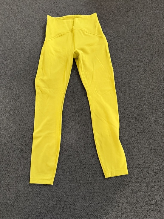 lululemon athletica Pants - High-Waisted Yellow Leggings